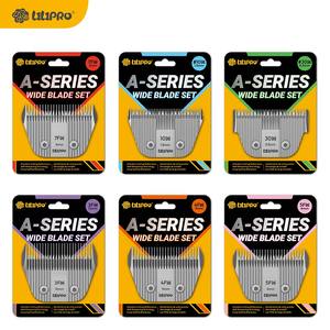 LILIPRO - Cuchillas Profesionales <span class=keywords><strong>de</strong></span> Metalurgia <span class=keywords><strong>de</strong></span> Polvos <span class=keywords><strong>de</strong></span> 10 W y 1,5 mm A5 <span class=keywords><strong>para</strong></span> Cortapelos <span class=keywords><strong>de</strong></span> Mascotas, Cuchillas Anchas <span class=keywords><strong>para</strong></span> Recortar el <span class=keywords><strong>Pelo</strong></span> <span class=keywords><strong>de</strong></span> Perros y Gatos, Tijeras <span class=keywords><strong>para</strong></span> el Cuidado <span class=keywords><strong>de</strong></span> Caballos - Product Image 4