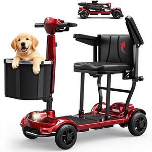 Scooter électrique pliable Easwe M10 pour adultes et seniors, batterie double 10.4Ah 13Ah, autonomie <span class=keywords><strong>de</strong></span> <span class=keywords><strong>28</strong></span> miles, tout-terrain - Product Image 1