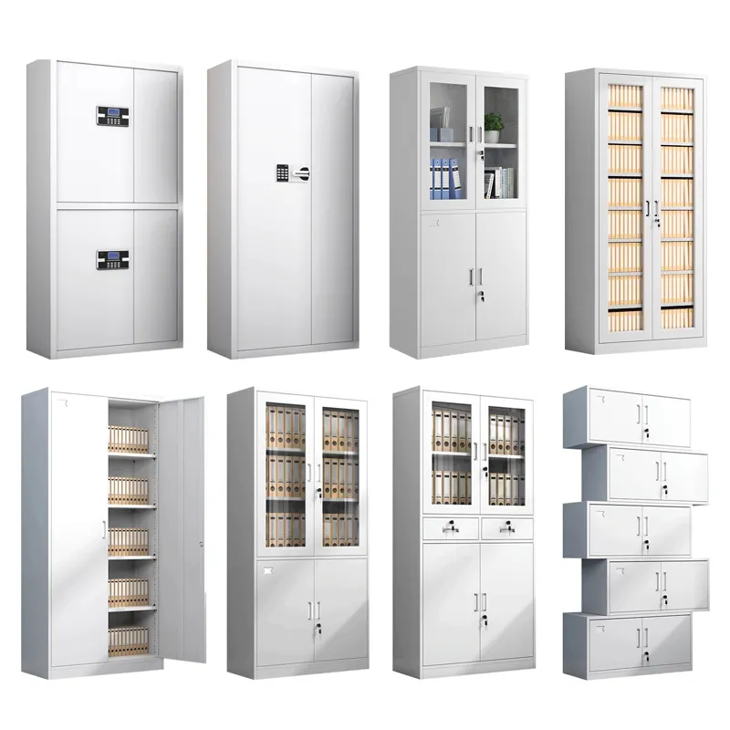 Customizable Double Door Modern Design Office Storage Steel Metal Cupboard File Cabinet