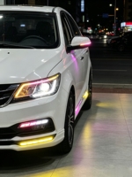 Nouvel ensemble de feux de jour séquentiels RGB étanches 12V pour rétroviseurs et pare-chocs avant INFINITI Q50 2014-2021