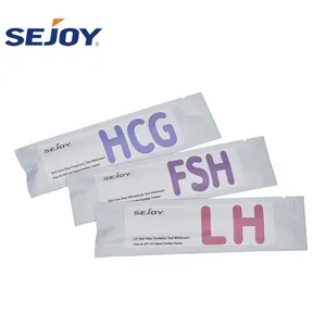 Sejoy kit de teste de fertilidade 3 em 1, kit para teste de gravidez gravidez lh hcg fita digital