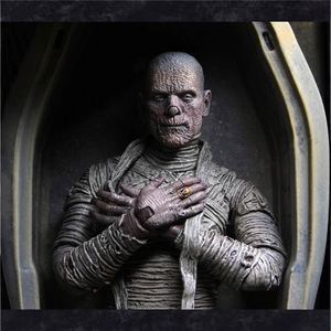 NECA 04811 Mummy Ancient Egypt Pharaoh Universal Monsters Version Couleur PVC 7 Pouces Modèle Jouet Figurine d'Action - Product Image 3