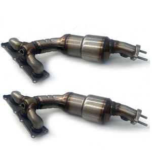 Premium nouveau convertisseur catalytique en acier inoxydable 304 <span class=keywords><strong>catalyseur</strong></span> de purification d'échappement d'origine pour BMW série 5 2005-2010 E60 EPA - Product Image 5