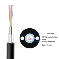 GYFXTY GYFXY Cable de fibra óptica SM de modo único para exteriores de alta calidad Cable óptico G652D YOFC 12 Fibras 4 6 8 12 24 Core