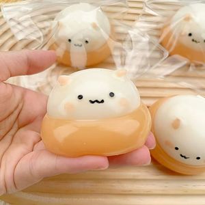 Jouet anti-stress Kawaii Cat Mochi Squishy Taba, super doux, à remontée lente, pour enfants et adultes, idéal pour les cadeaux d'anniversaire et les fêtes. - Product Image 5