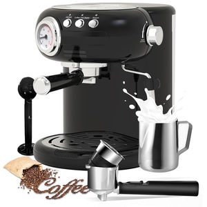 Petit électroménager de cuisine <span class=keywords><strong>Cafetière</strong></span> électrique multifonctionnelle 15 bar Machine à café espresso <span class=keywords><strong>vintage</strong></span> - Product Image 1