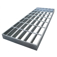 Grille en acier galvanisé robuste sur mesure, norme EN124, barre en acier de précision pour applications routières, égouts, eaux pluviales et eaux usées