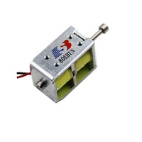 Solénoïde bistable à retour par ressort, personnalisable, course de 6 mm, DC 12V 24V