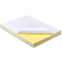 Impresora de etiquetas cortadoras personalizadas para rascar, hoja completa rectangular plateada A4 de alta calidad, para punzones artesanales