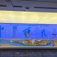 Maqueta Arquitectónica en Miniatura, Plan de Ciudad a Escala 1:800-1000, Diseño de Centro Comercial, Iluminación LED de Color Personalizado