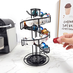 Support de distributeur de capsules de café rotatif 360 <span class=keywords><strong>Nespresso</strong></span> Support de stockage de 40 dosettes - Product Image 3