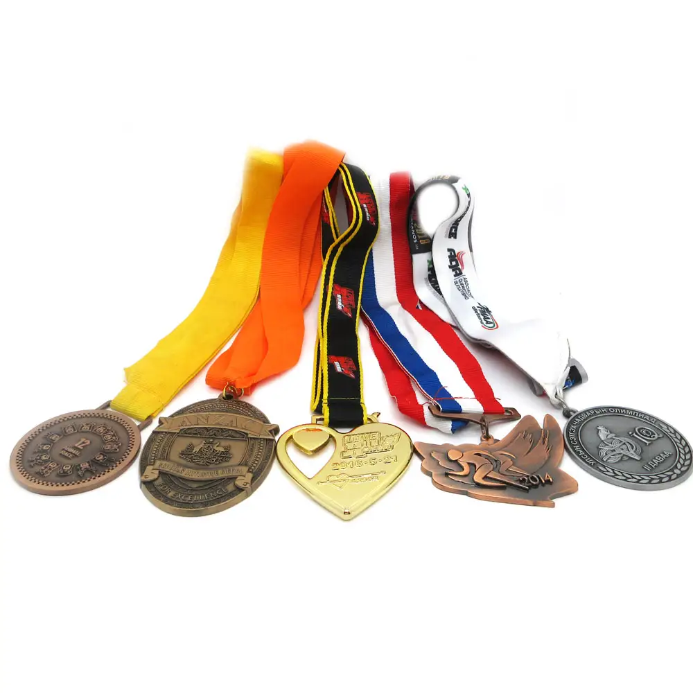 Giá rẻ tùy chỉnh thể thao Karate Taekwondo bóng rổ judo chạy đua Marathon kim loại huy chương và danh hiệu