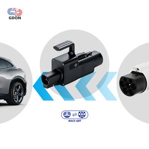 Adaptateur GDON NACS vers GB/T 300A 1000V DC, convertisseur de charge rapide, <span class=keywords><strong>Tesla</strong></span> vers GBT SAE J3400, étanche IP54, pour <span class=keywords><strong>Tesla</strong></span> Model 3 Y S X - Product Image 3
