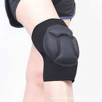 Genouillères en néoprène flexibles pour le sport Équipement de protection épaissi pour le basket-ball Football Cyclisme Danse Genouillères Protecteur