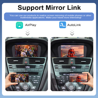 Boîtier adaptateur sans fil Apple CarPlay pour ACURA RDX TL ILX ZDX 2009-2013, Android Auto, Mirror Link, lecteur USB, caméra AHD avant/arrière