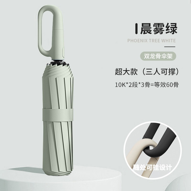 [60 reinforced/rain or shine] morning mist green