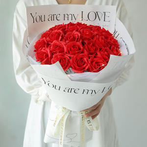 Saint Valentin Décoration Haute Qualité Parfait Femme Fille Coffret <span class=keywords><strong>Cadeau</strong></span> Fleur Artificielle Colorée Rose Savon Fleur - Product Image 5