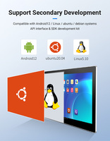 Minghongyu PC Industrial Android Resistente al Agua IP65 Todo en Uno Sin Ventilador Panel Táctil Kiosco de 8 Pulgadas RK3568/3588