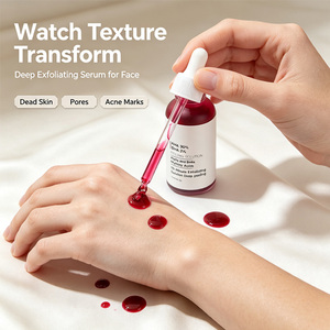 Serum Facial Flowziax de Ácido Glicólico y Ácido Salicílico <span class=keywords><strong>AHA</strong></span> <span class=keywords><strong>BHA</strong></span> de Marca Privada, Serum Facial Blanqueador, Iluminador y Exfoliante - Product Image 3