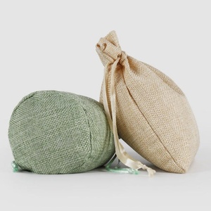 Bolsa de Tela de Algodón y Lino con Cordón y Abertura Elástica, Reciclable, para Regalos, Almacenamiento de Ropa, Vino, Té y Granos - Product Image 6