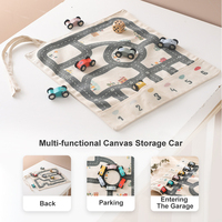Juego de Rompecabezas Infantil en Lienzo, Juguetes Educativos, Juguete de Coche de Madera, Juego de Mesa