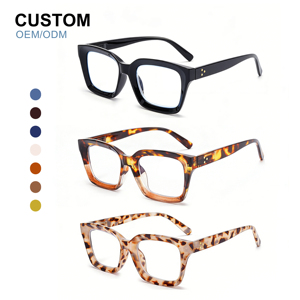 <span class=keywords><strong>Gafas</strong></span> de Lectura con Filtro de Luz Azul, Montura Cuadrada Delgada, Diseño Moderno, <span class=keywords><strong>Precio</strong></span> al por Mayor Personalizado - Product Image 1