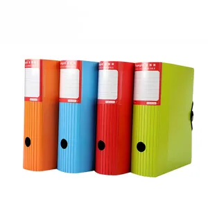 Wholesale OEM ODM Office Stationery PP Foam File Folder 80 mm Lever Arch File With Round Spine