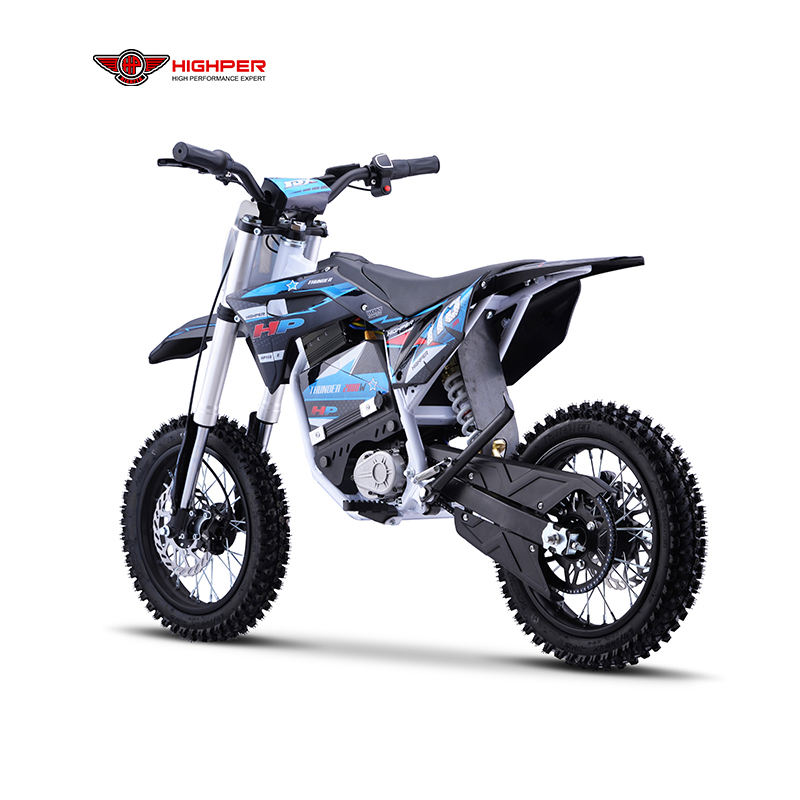 Curated visual reference: Electric Motorcycles With High Speed Reference: Highper Hp115E Teenager 2000W Electric Motorcycle