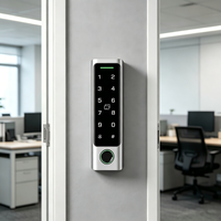 Terminal de contrôle d'accès intelligent WIFI TTLock Tuya, indice d'étanchéité IP66, capacité de 100 cartes d'identité, lecteur de contrôle d'accès