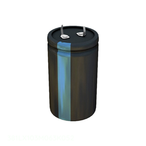 ตัวเก็บประจุแบบ Through Hole ยี่ห้อ Manufacturer Channel รุ่น CAP ALUM 10000UF 20% 63V SNAP TH 10000 uF 381LX103M063K052 - Product Image 1