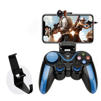 Manette de jeu sans fil S9 avec moteur de vibration pour PC, pour téléphones mobiles IOS et Android - Contrôleur de joystick sans fil