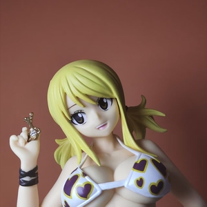Figura de acción de anime de chica sexy en traje de baño de PVC, <span class=keywords><strong>Lucy</strong></span> GK, estilo de figura de acción de dibujos animados. - Product Image 2