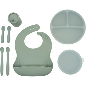 Assiettes en silicone pour bébé Wellfine, très vendues, pour tout-petits, écologiques, non toxiques, avec ventouse - Product Image 1