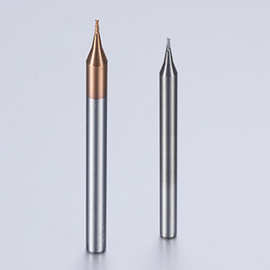 0,8 mm diameter wolfraamcarbide HRC55 micro-diameter vierkante frees CNC micro-frees - Product Image 3