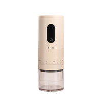 Portable USB Rechargeable petit broyeur de grains de café sans fil Mini boîtier électrique en acier inoxydable céramique français pour un usage domestique