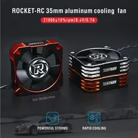 Ventilateur de refroidissement de moteur en métal Surpass Hobby ROCKET-RC 30-50mm (35mm/40mm) 28000/21000/16000/10000RPM pour voitures RC 1/10 1/8 1/12 Unisexe 14