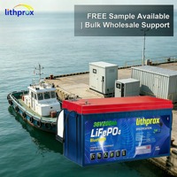 Batterie LiFePO4 36V 200AH Grade A Personnalisée Industrielle 6K Cycle Profond Marine RS485 BMS Intelligent Prise Anderson CE RoHS IP67 OEM ODM