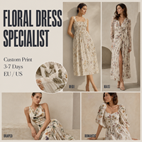 Fabricant de robes en viscose florales personnalisées de qualité supérieure, AQL 1.25, qualité durable, OEM, robe maxi d'été, boutiques, marques haut de gamme