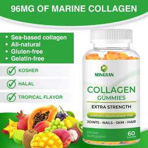 Gomitas de Colágeno Natural para Adultos, OEM/ODM, para Fortalecer el Cabello y las Uñas, Suplemento de Belleza, Fácil de Masticar, Cuidado de la Salud - Product Image 2