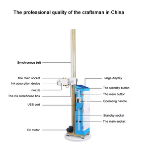 Imprimante à jet d'encre murale UV verticale 3D pour peinture murale Imprimante murale directe d'intérieur et d'extérieur Prix de la machine d'impression 3D - Product Image 3