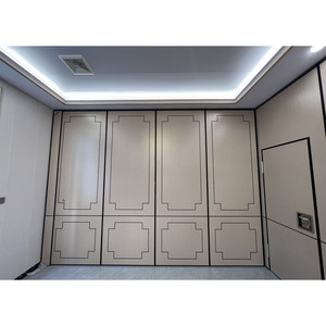 Hiện đại gấp cửa im lặng phân vùng tường trong nhà di chuyển cuộc họp màn hình cho khách sạn phòng khiêu vũ phòng riêng hoạt động cho các trường học - Product Image 6