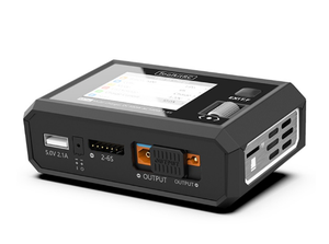Oferta Especial: Cargador de Baterías de Litio ToolkitRC DV-TRC XT60 XT30 con Salida de 100W AC / 300W DC, Entrada 2-6S, Pantalla LCD IPS de 2.4" para FPV - Product Image 2