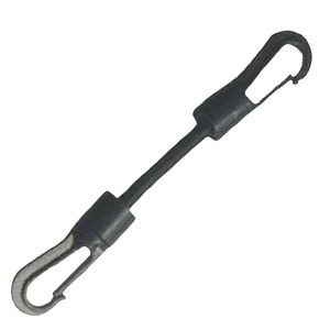 Gancho de remolque de acero, cordón de goma de 7mm, cuerda elástica de 20cm con gancho de mosquetón para navegación al aire libre y kayak - Product Image 5