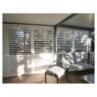 Système automatique de portes modernes en aluminium avec portes coulissantes à lamelles rétractables pour maison et villa Porte à lamelles