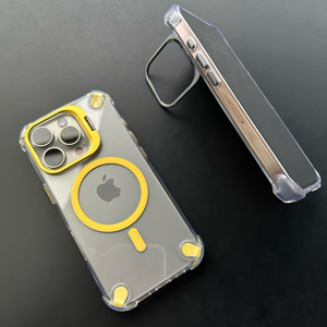 เคสโทรศัพท์แบบมี Airbag Lens Bracket สำหรับ iPhone 18ProMax 17 16 15 14 13 Air Plus Pro Max ป้องกันการกระแทกสี่มุม - Product Image 2