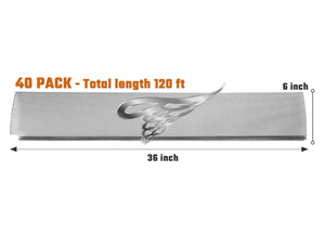 Protezione <span class=keywords><strong>per</strong></span> <span class=keywords><strong>Grondaie</strong></span> Lock-In 6" X 36" in Acciaio Rivestito Resistente con Micro Rete Anti-Foglie <span class=keywords><strong>per</strong></span> <span class=keywords><strong>Grondaie</strong></span> Tipo K - Product Image 1