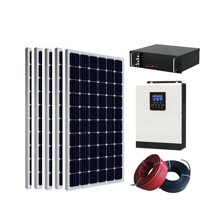 5kwオフグリッド15kw 18kw太陽光発電エネルギー電力システムコンテナ10kw商用グリッド