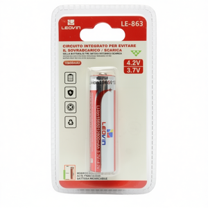 Leovin 18650 <b>Rechargeable</b> <b>Battery</b> 12800mAh 3.7V 4.2V Integrated Circuit Protection - Product Image 2