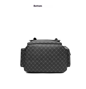 Oem người đàn ông của thể thao giản dị Ba lô kẻ sọc công suất lớn Túi thiết kế đơn giản cho kinh doanh du lịch máy tính sử dụng thời trang thể thao - Product Image 6