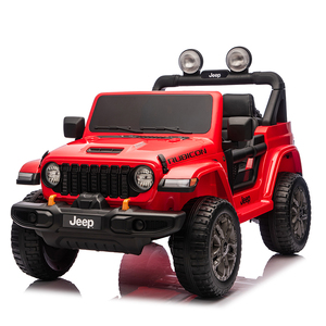 Coche Eléctrico Infantil Licenciado Wrangler <span class=keywords><strong>Rubicon</strong></span> 392 de 2 Plazas, Vehículo Todoterreno de Cuatro Ruedas, Coche de Juguete con Batería de 24V para Niños - Product Image 1
